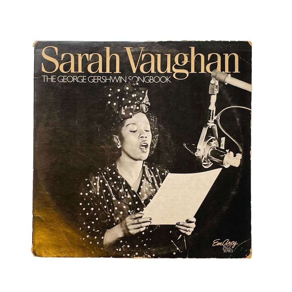 10/$25🦋 Sarah Vaughan The George Gershwin Songbook Double LP